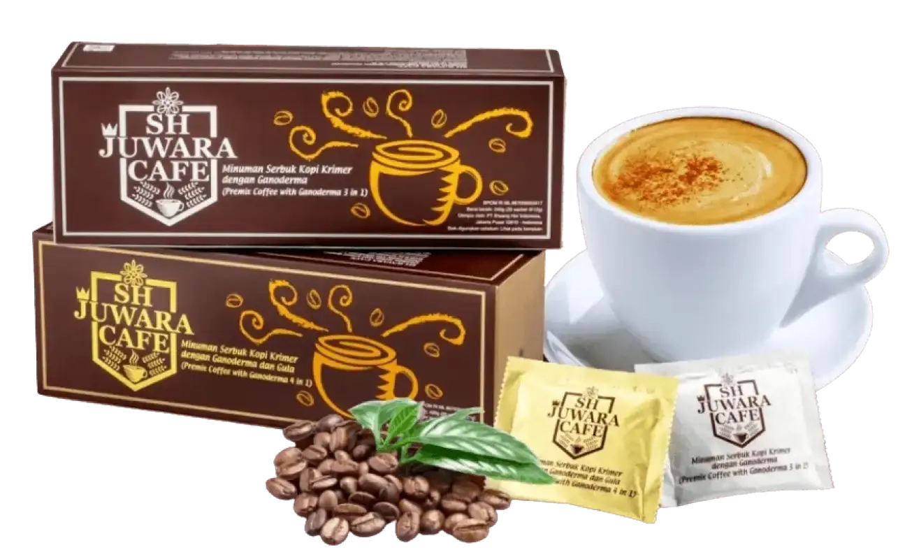 Kopi SH Juwara Cafe dengan Ganoderma